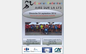 COURSES PEDESTRES DE L'ANDOUILLE 2016 mis à jour le 15/09